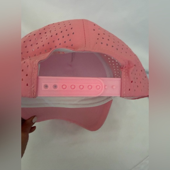 Pink 'Girls Fish Too' Cap - Picture 4 of 6